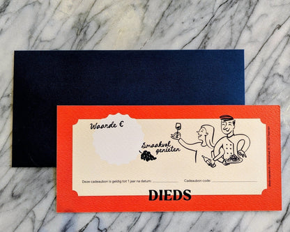 DIEDS Cadeaubon